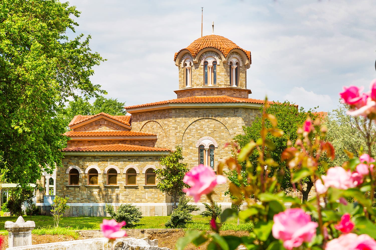 St. Lydia first European Christian, baptistry church in Lydia, Philippi, Greece