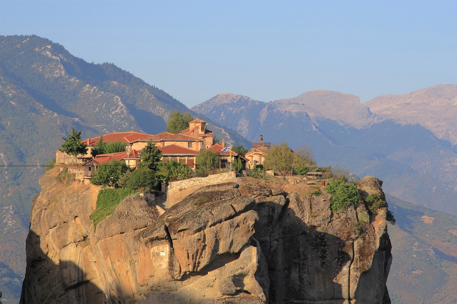 Monasteries of Meteora in Thessalia Greece